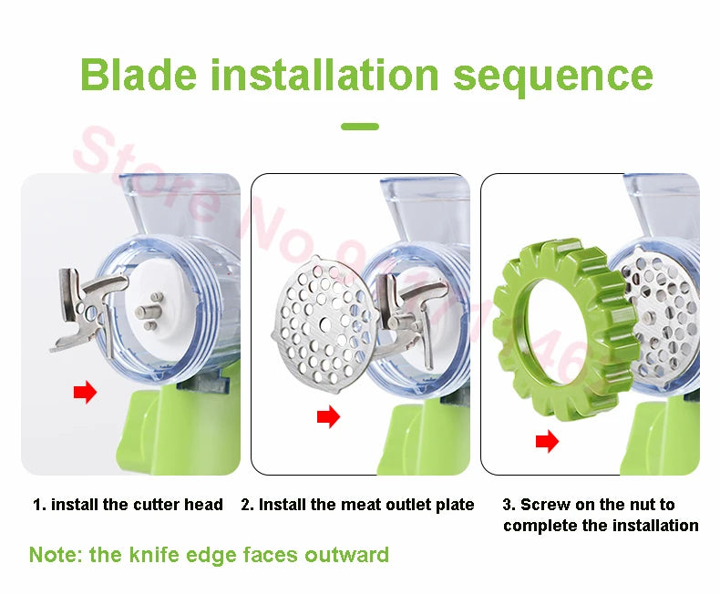 Grinder Multifunctional Meat Mincer Vegetable Chopper Blender