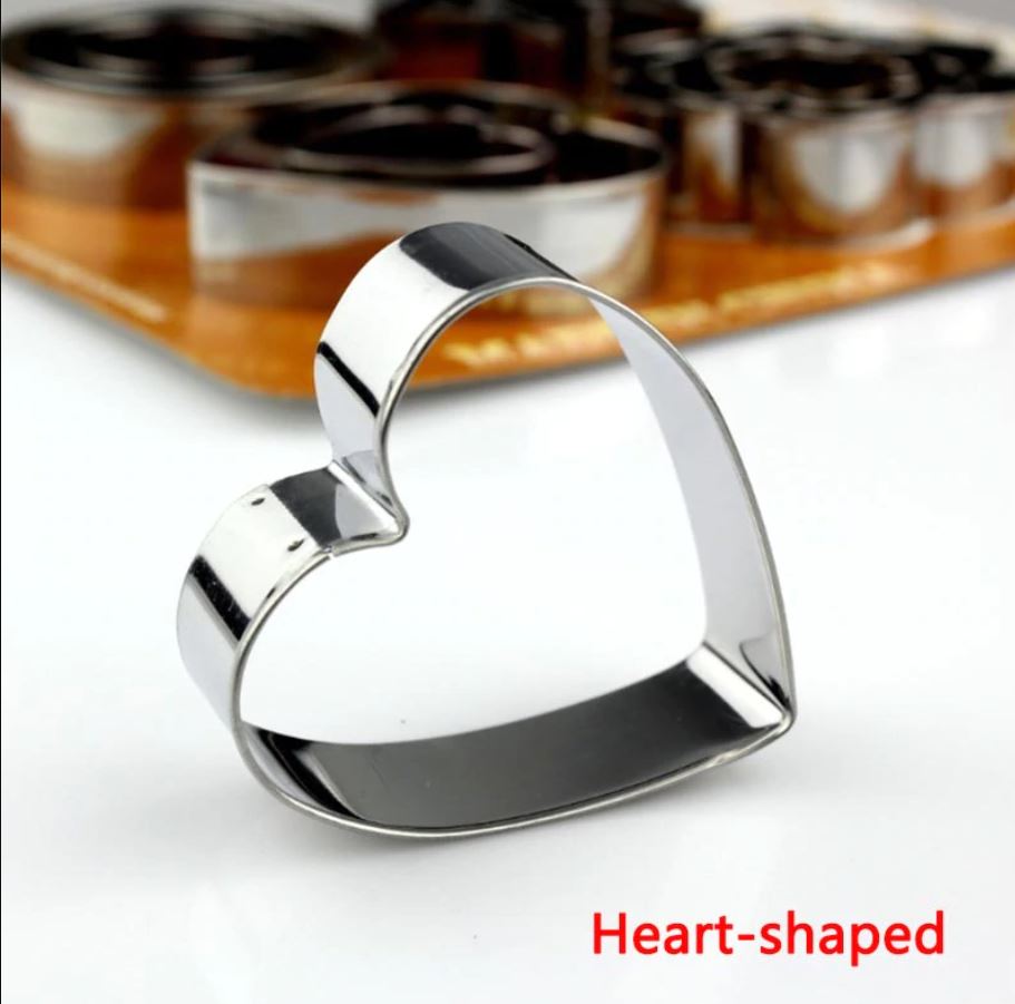 12 pcs, stainless steel cookie cutter