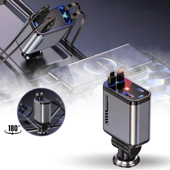 4 In 1 Multi Functional Car Charger