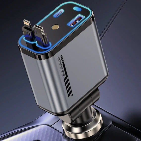 4 In 1 Multi Functional Car Charger