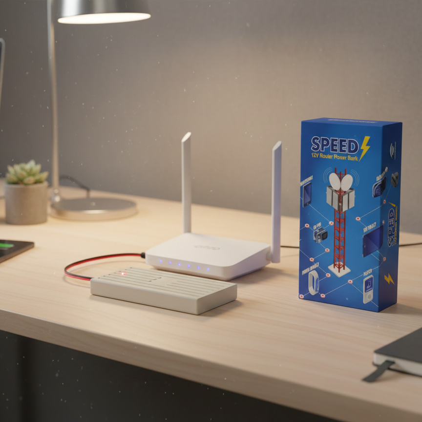 12V Router Power Bank