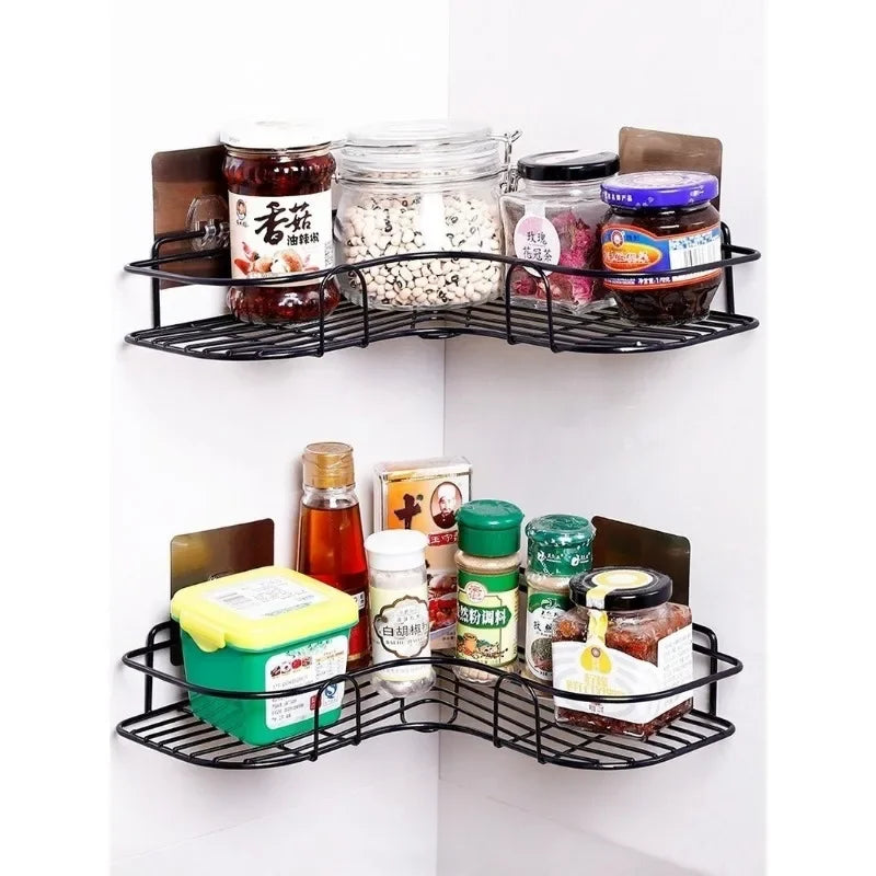 Powder Coated Corner Shelf (1 piece)